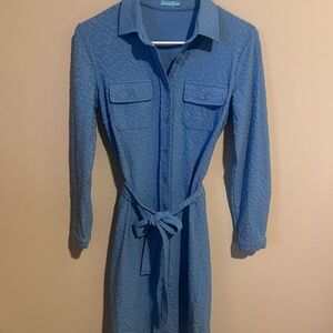 J. McLaughlin Textured Shirt Dress